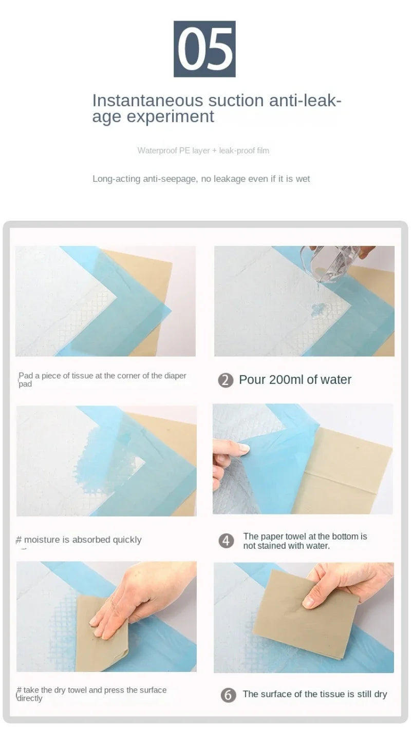 Disposable Puppy Training Pee Pads – Quick-Dry, Absorbent, Multiple Pack Sizes