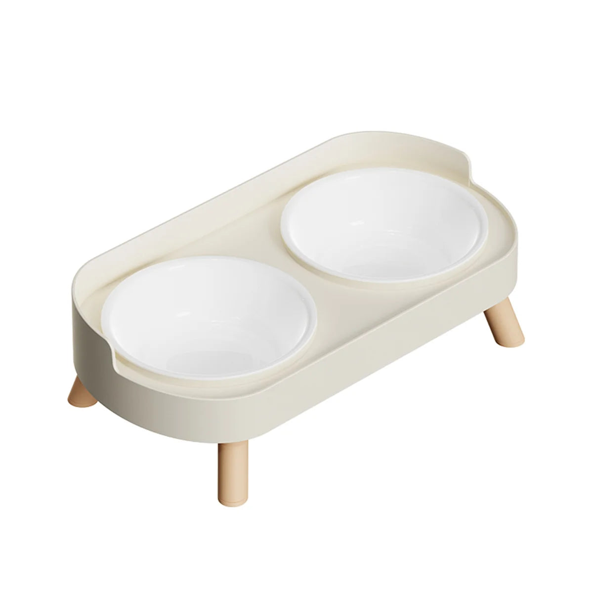 Colorful Stainless Steel Double Pet Bowl