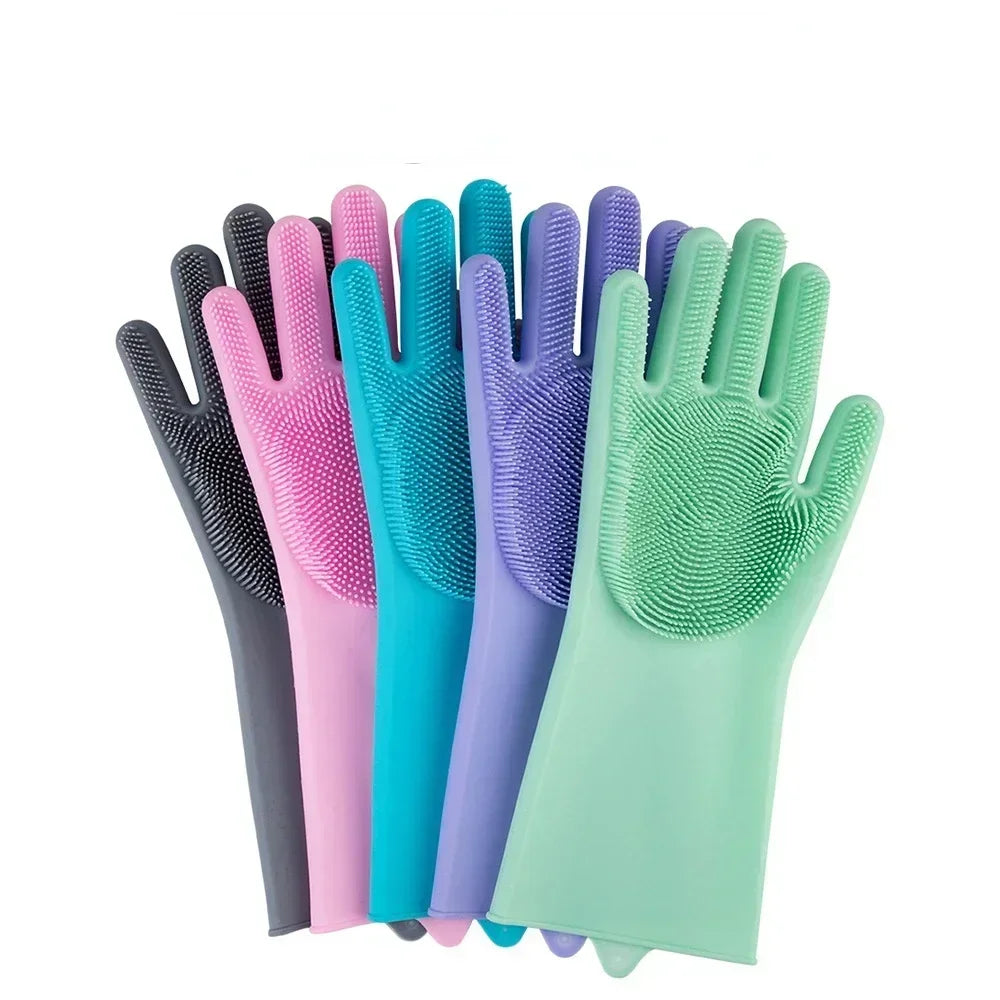 Pet Grooming Bathing Gloves