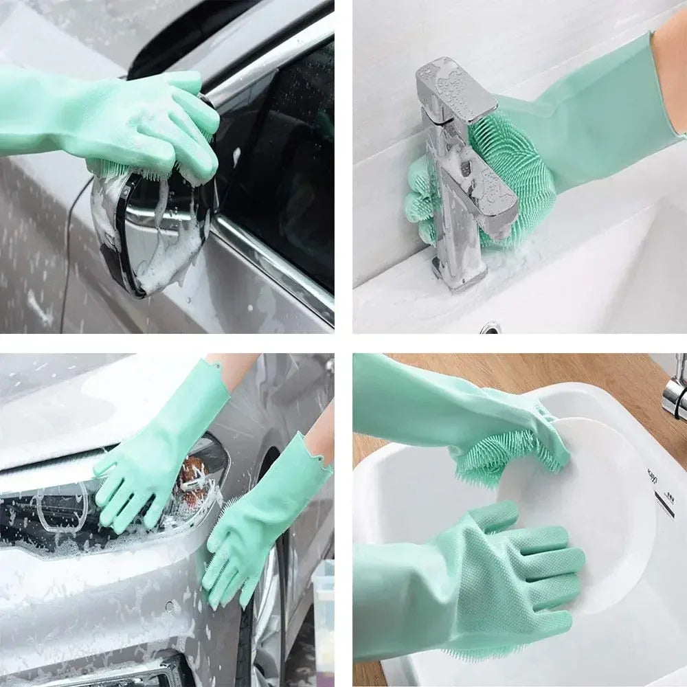 Pet Grooming Bathing Gloves