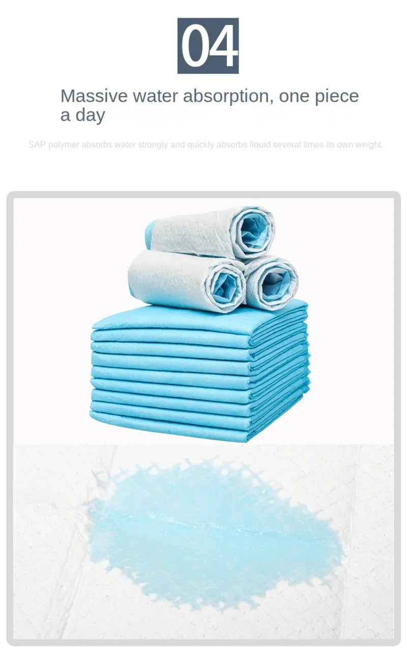 Disposable Puppy Training Pee Pads – Quick-Dry, Absorbent, Multiple Pack Sizes
