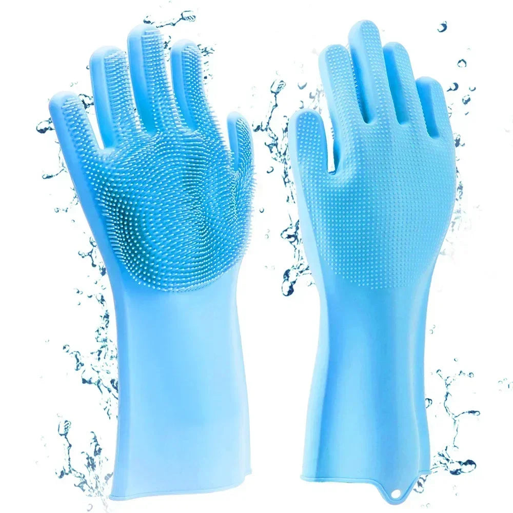 Pet Grooming Bathing Gloves